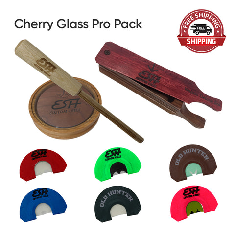 Cherry Glass Pro Pack - Get 6 Free Gifts - Esh Custom Calls